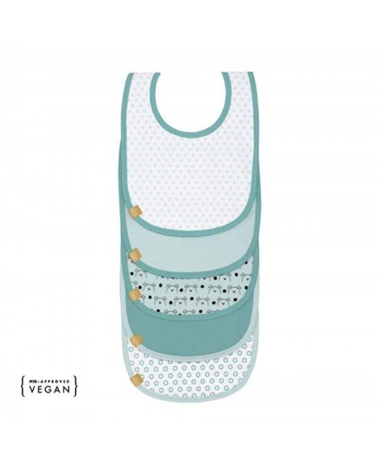 PACK 5 BABEROS IMPERMEABLES DE LASSIG