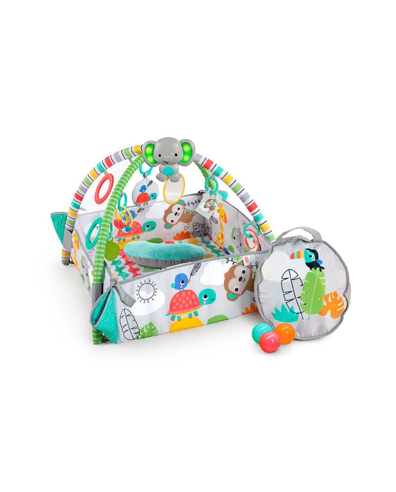 ÁREA DE JUEGOS 5 EN 1 CON 40 BOLAS BRIGHT STARTS