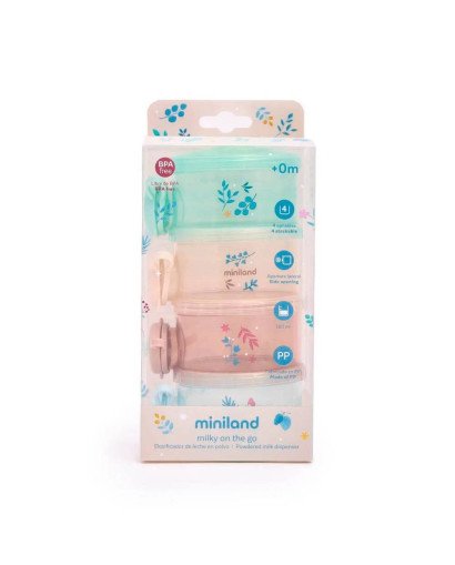 DOSIFICADOR DE LECHE EN POLVO MILKY ON THE GO MINILAND