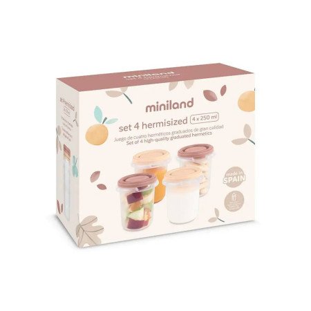 SET 4 HERMISIZED 250 ML MINILAND