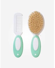 CEPILLO Y PEINE NATURAL SARO