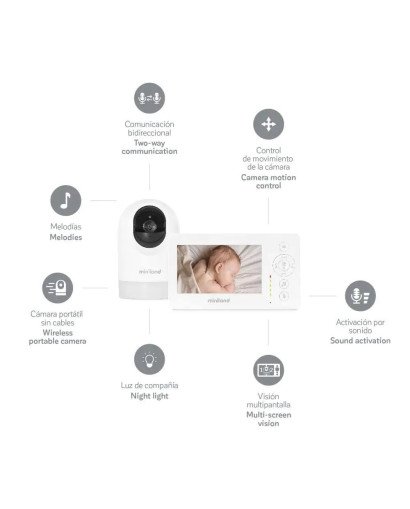 VIGILABEBES DIGIMONITOR 4.3" PRO MINILAND