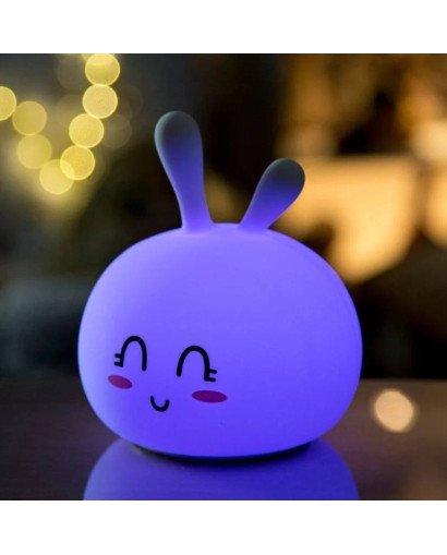 LAMPARA DE SILICONA CONEJITO