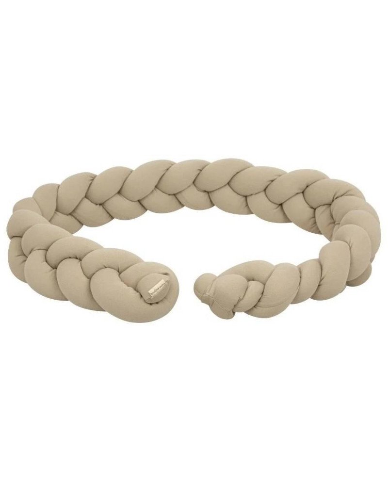 PROTECTOR TRENZA LISA 300 TEXTURES PARA CUNA BIMBIDREAMS