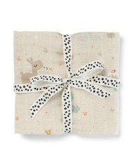 PACK DE 2 MUSELINAS 120X120 DONE BY DEER