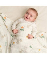 PACK DE 2 MUSELINAS 120X120 DONE BY DEER