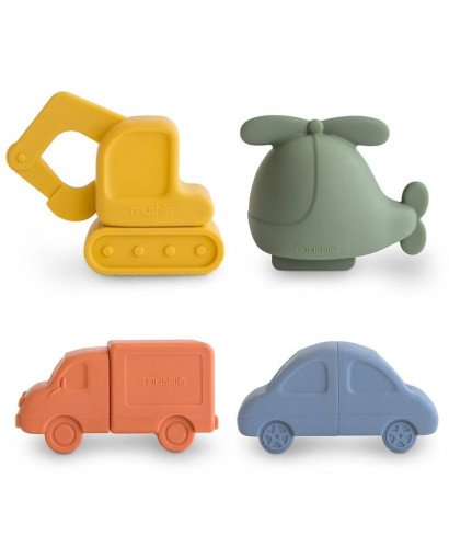 PACK 4 VEHICULOS BAÑO SOLID MULTI