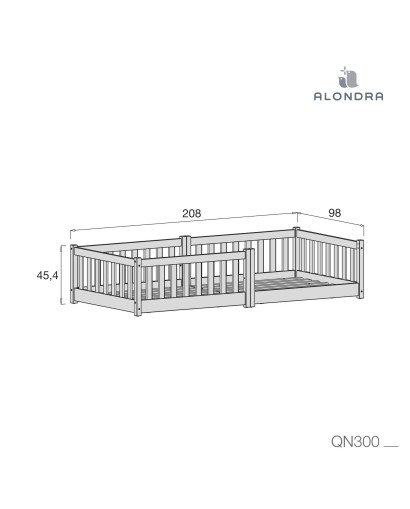 CAMA MONTESSORI TUKKI ALONDRA