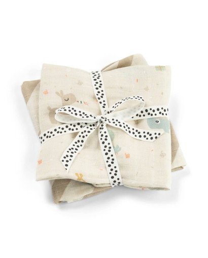 PACK DE 2 GASITAS 65X65 DONE BY DEER