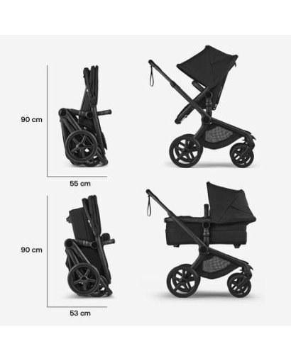 COCHE DUO COMPLETO FOX 5 RENEW BUGABOO