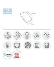 BAJERA TENCEL CUNA 120X60