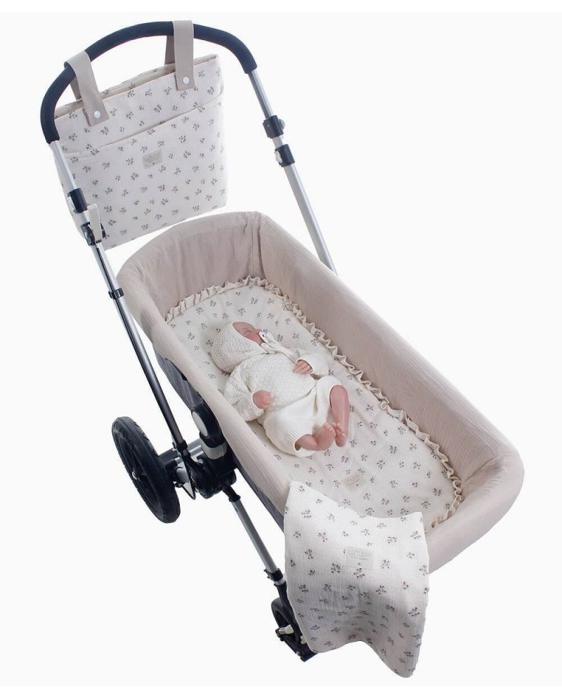 KIT BASE INTERIOR CAPAZO VOLANTE Y MUSELINA UZTURRE