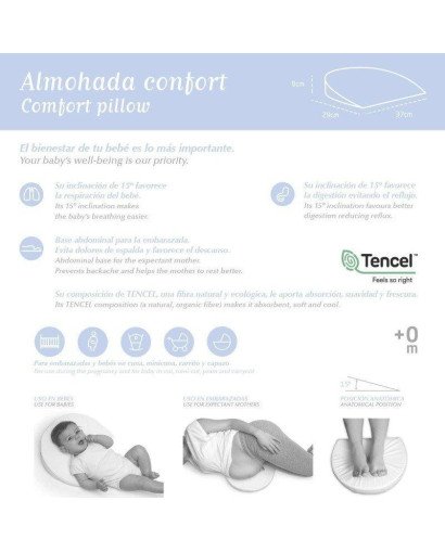 ALMOHADA CONFORT MINI CAMBRASS