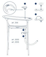 BAÑERA SENSE LED + SOPORTE