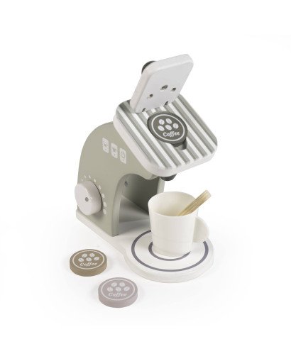 CAFETERA DE MADERA BOTTON WALKING MUM