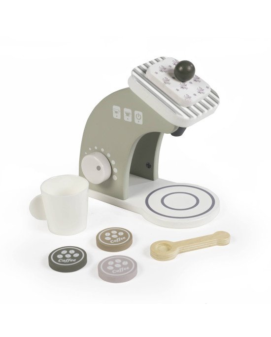 CAFETERA DE MADERA BOTTON WALKING MUM