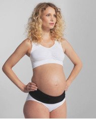 CINTURÓN REGULABLE DE SOPORTE PARA EL EMBARAZO NEGRO CARIWELL