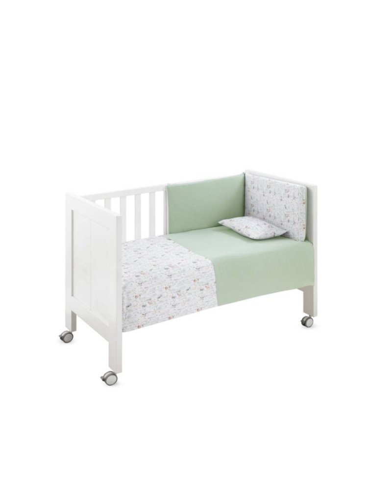 EDREDON NORDICO Y PROTECTOR PARA CUNA DE D'PEQUES