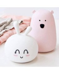 LAMPARA DE SILICONA CONEJITO