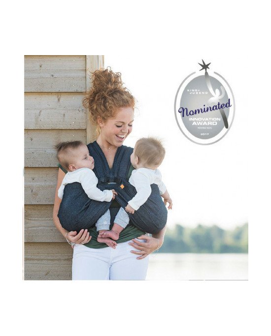 MOCHILA GEMELAR MINIMONKEY TWIN