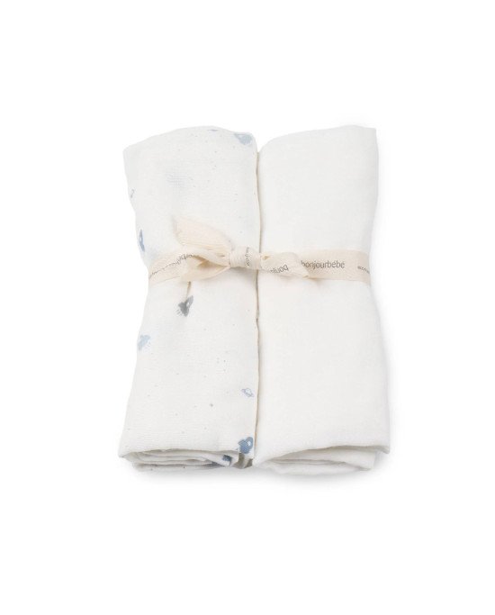 MUSELINA 70X70 PACK 2 BONJOURBEBE
