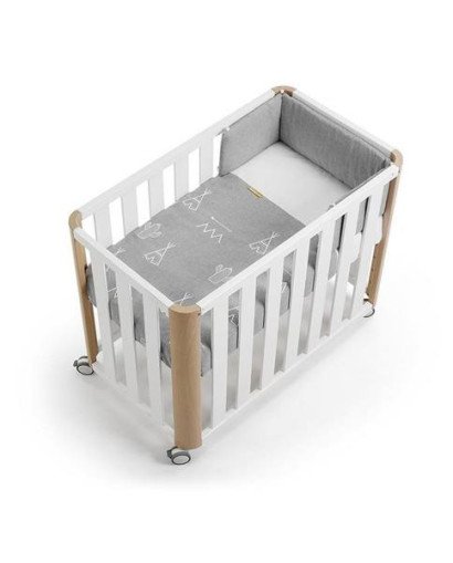 PACK MINICUNA DOCO SLEEPING CON TEXTIL BLANCO NATURAL