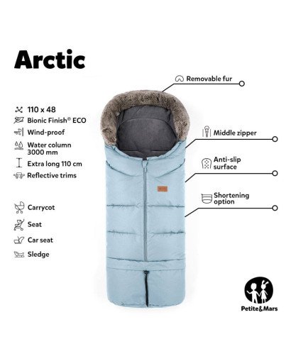 SACO CONVERTIBLE 4 EN 1 ARTIC PETITE&MARS