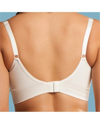 SUJETADOR SIN COSTURAS LACTANCIA ALGODÓN ORGÁNICO NATURAL CARRIWELL