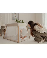 CUNA DE VIAJE NORDIC PURE WHITE BOOJUNGLE