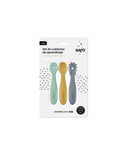 SET CUBIERTOS DE APRENDIZAJE SARO