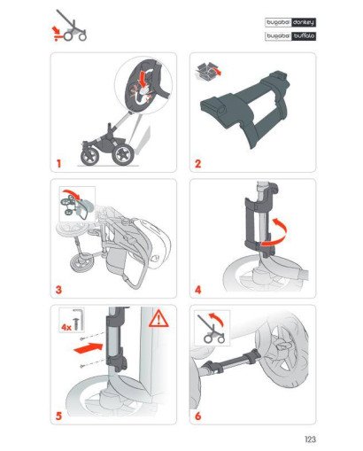 ADAPTADORES PATINETE CONFORT+ DONKEY/BUFALO BUGABOO