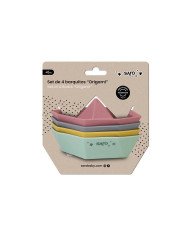 BARQUITOS ORIGAMI SILICONA SARO