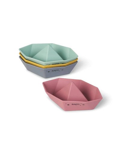 BARQUITOS ORIGAMI SILICONA SARO