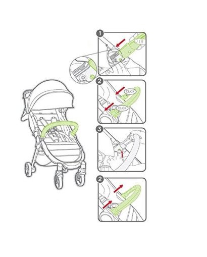 BARRA DELANTERA CITY TOUR BABY JOGGER