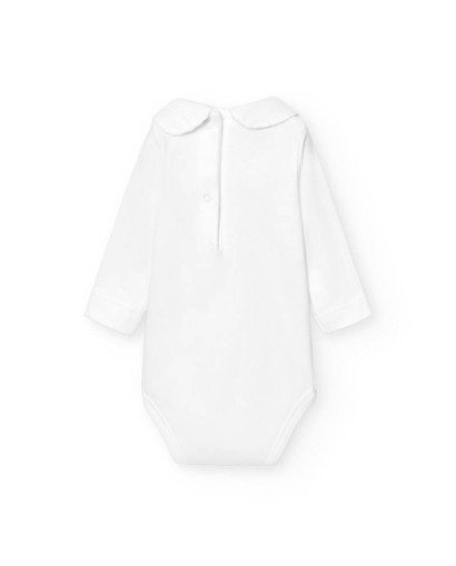 BODY MANGA LARGA CUELLO BEBÉ BABIDU