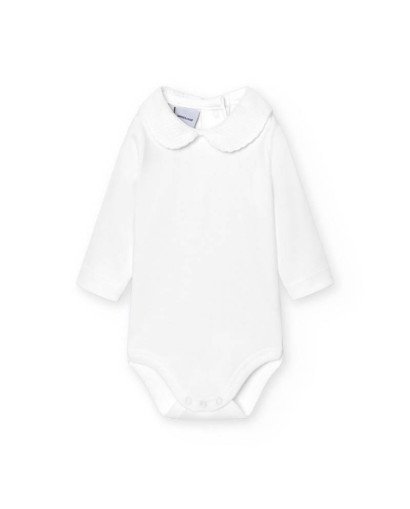 BODY MANGA LARGA CUELLO BEBÉ BABIDU