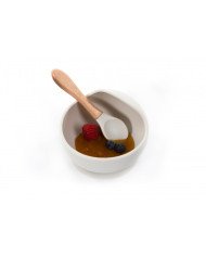 BOL SILICONA CON VENTOSA Y CUCHARA