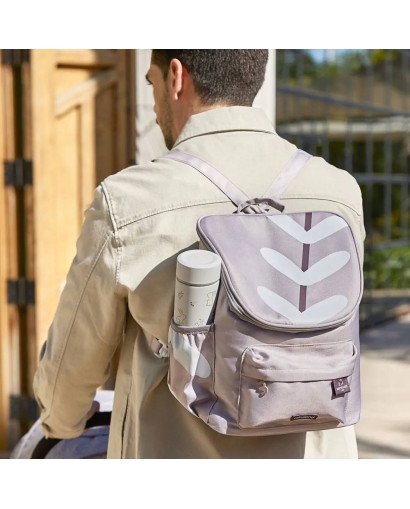 BOLSA MOCHILA ISOTERMICA ECOTHERMIBAG LUNCH CREAM MINILAD