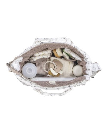 BOLSO CANASTILLA CAMBIADOR BOTTON WALKING MUM