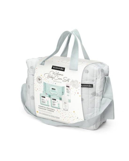 BOLSO DE PASEO WELCOME BABY CARE COSMETICA PEDIATRICA SUAVINEX