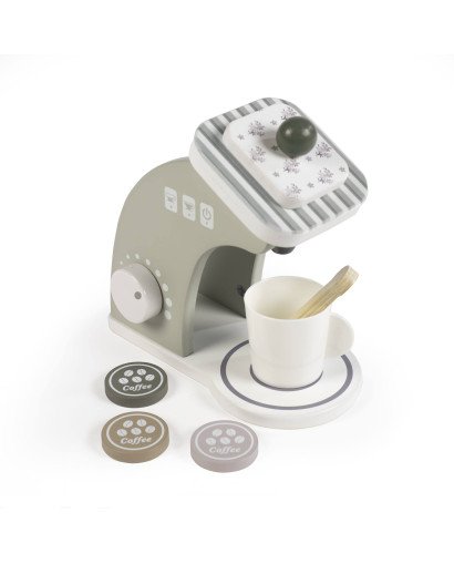 CAFETERA DE MADERA BOTTON WALKING MUM