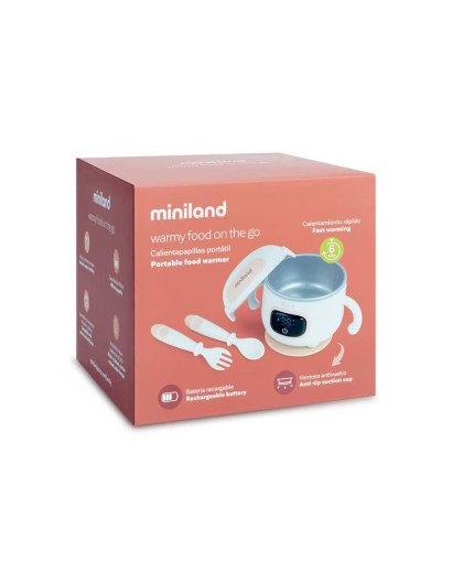 CALIENTA PAPILLAS PORTATIL WARMY FOOD ON THE GO MINILAND