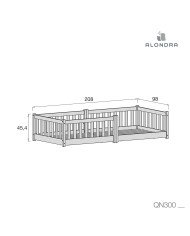 CAMA MONTESSORI TUKKI ALONDRA