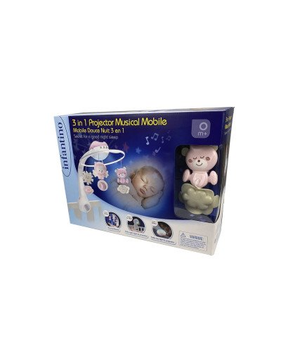 CARRUSEL MUSICAL 3 EN 1 INFANTINO