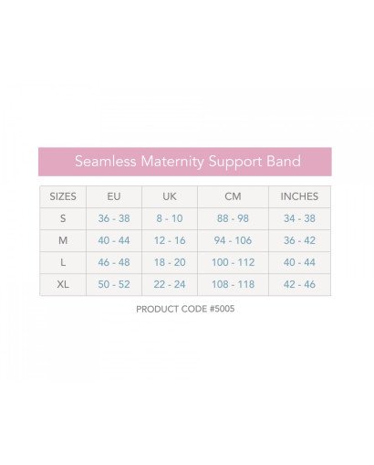 CINTURÓN REGULABLE DE SOPORTE PARA EL EMBARAZO NEGRO CARIWELL