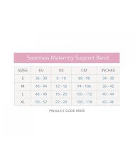 CINTURÓN REGULABLE DE SOPORTE PARA EL EMBARAZO NEGRO CARIWELL