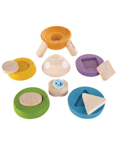 COHETE APILABLE MADERA PLAN TOYS
