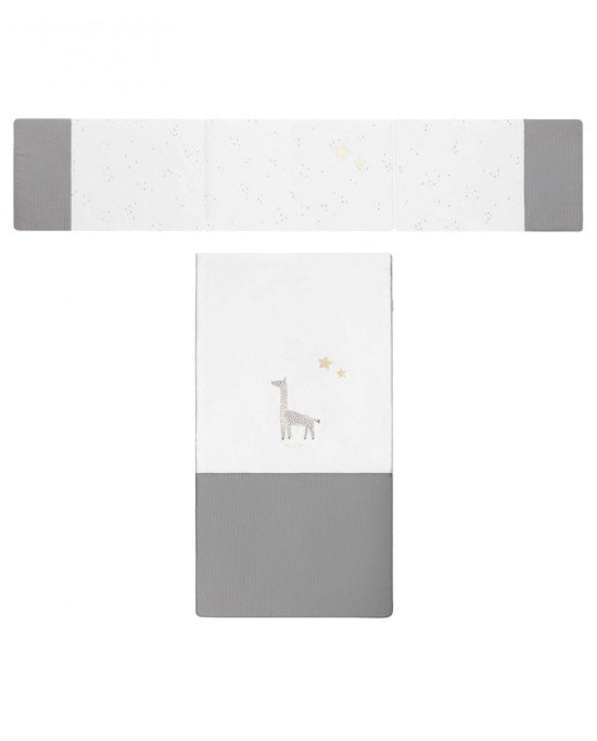 COLCHA + PROTECTOR CUNA 70 PRAIA