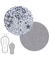 COLCHONETA UNIVERSAL REVERSIBLE NORABABYBAGS