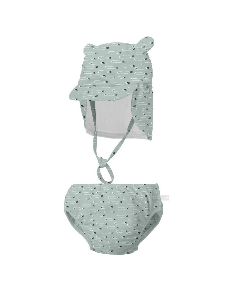 CONJUNTO BAÑADOR Y GORRO INFANTIL BIMBIDREAMS